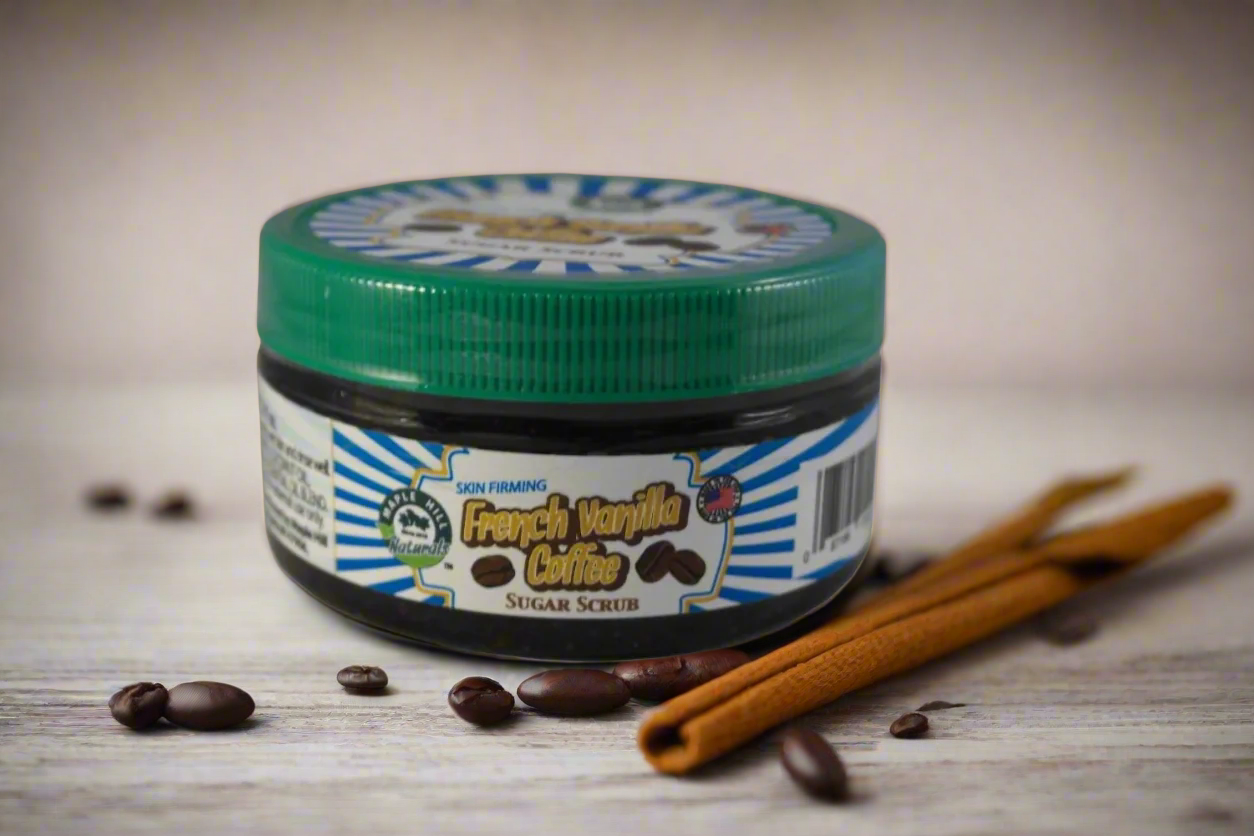 French Vanilla Coffee Sugar Scrub