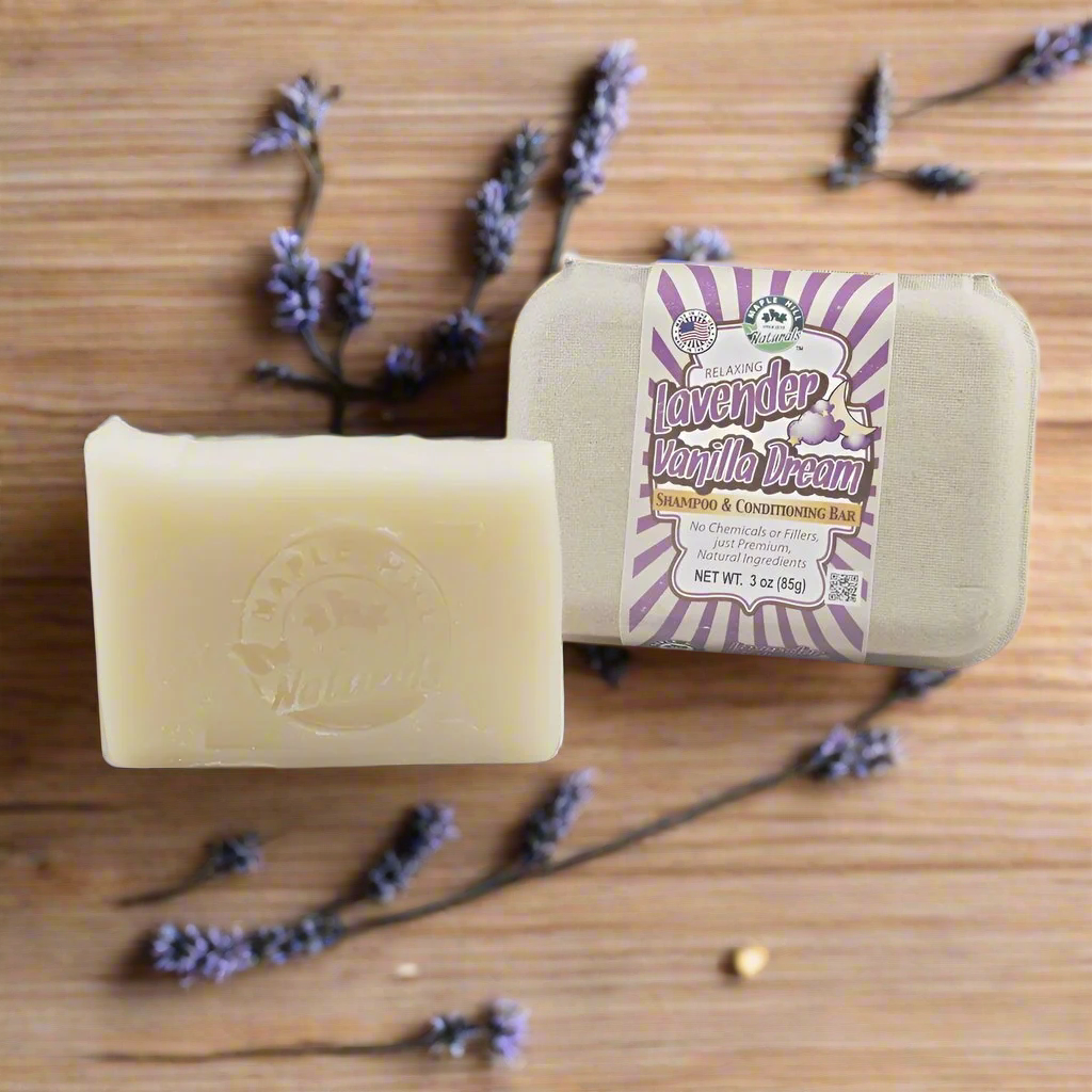 Lavender Vanilla Dream Shampoo Bar