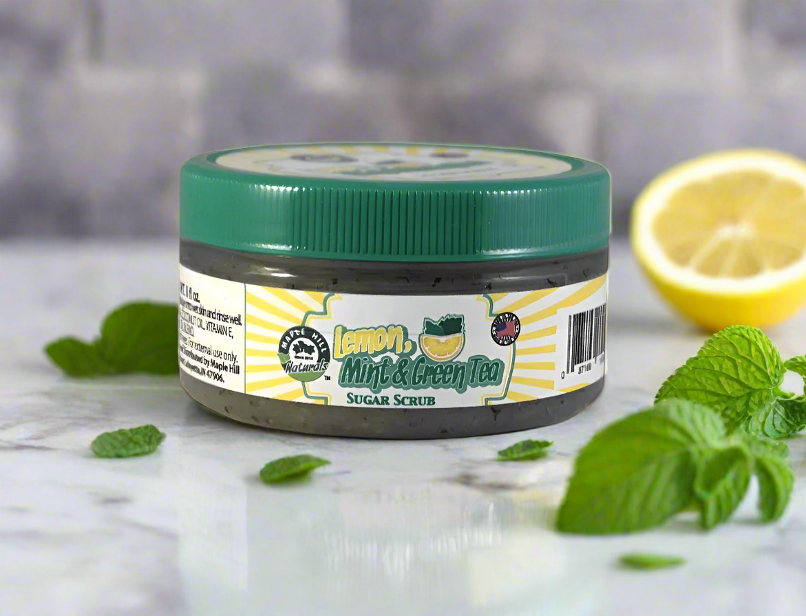 Lemon Mint & Green Tea Sugar Scrub