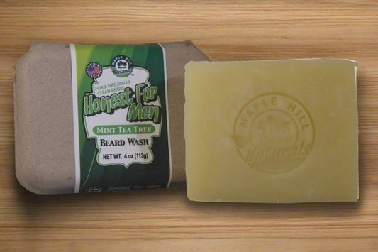 Honest For Men Mint Tea Tree Oil Beard Wash